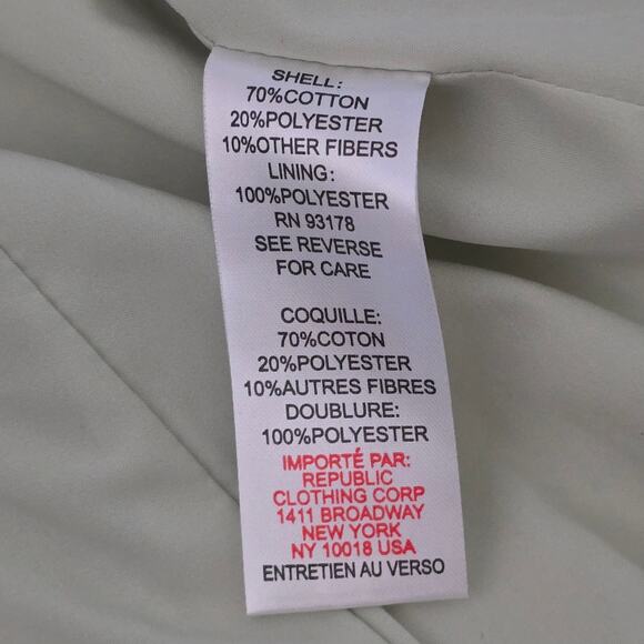 House of Harlow 1960 Tweed Fringe Blazer Green S Double Breasted Chic Old Money - Picture 8 of 10